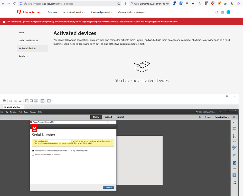 Adobe says I have activated on too many computers - but lists none.png