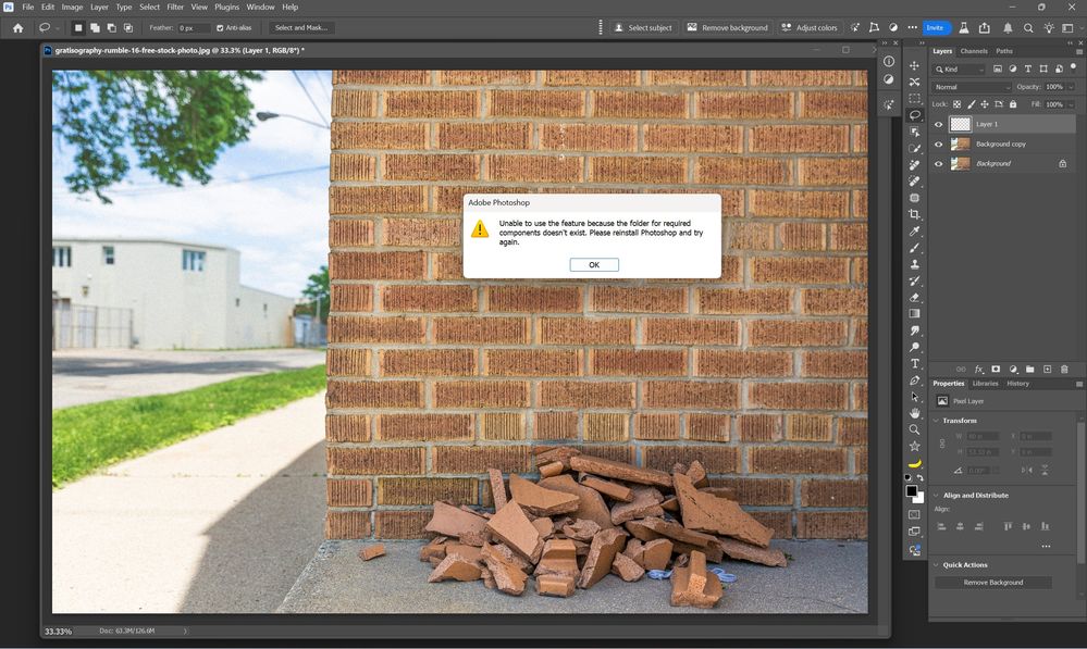 Fotomaker_NewRemoveToolErrorMsg-FolderMissing.jpg