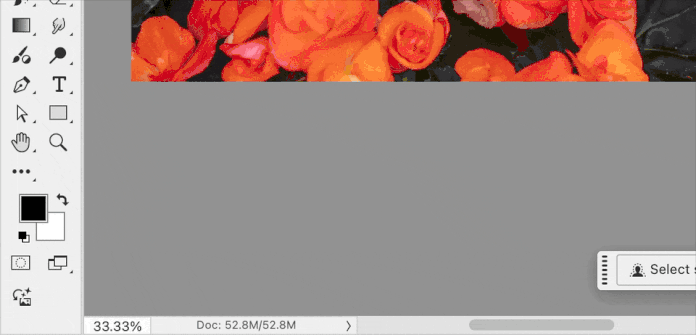 Photoshop status bar Document Profile.gif