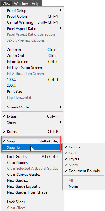 Solved: Snap lines do not appear when moving layers or tex... - Adobe ...
