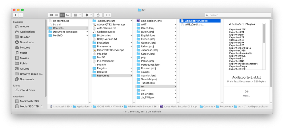 Media Encoder app show package congtents - Screen Shot 2020-04-25 at 10.14.10 PM.png