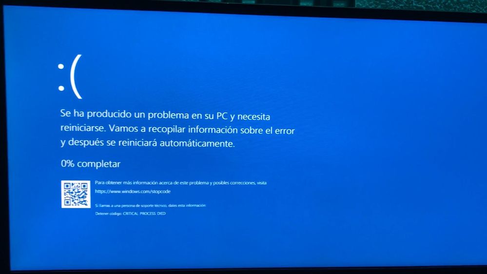 Error CRITICAL_PROCESS_DIED exporting in Premiere - Adobe Product