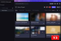 V3のホーム画面