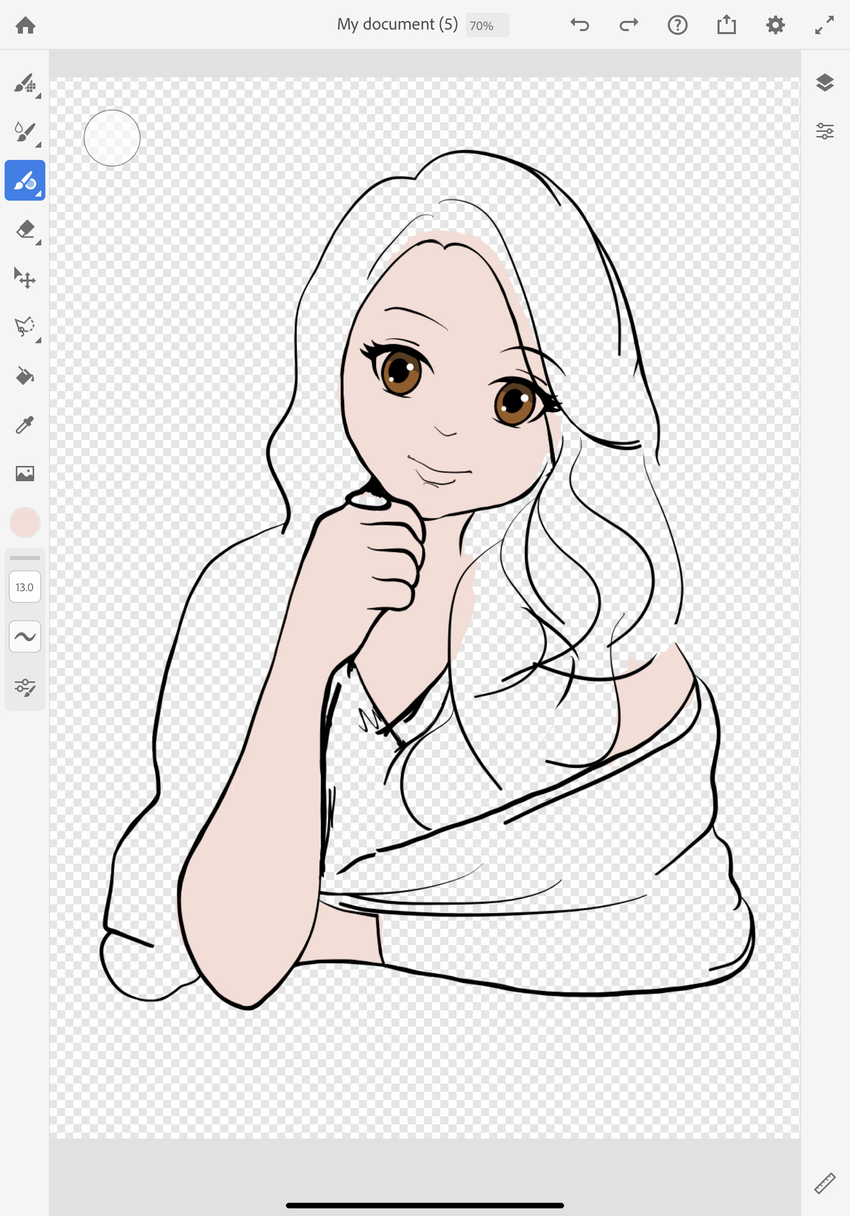 Draw Yourself Manga Or Anime Style Adobe Support Community 11098529