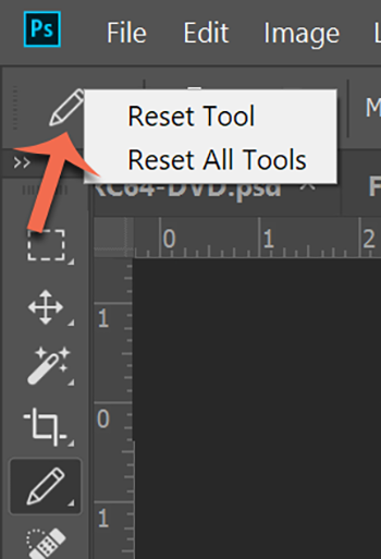 Reset Tool / Reset All Tools