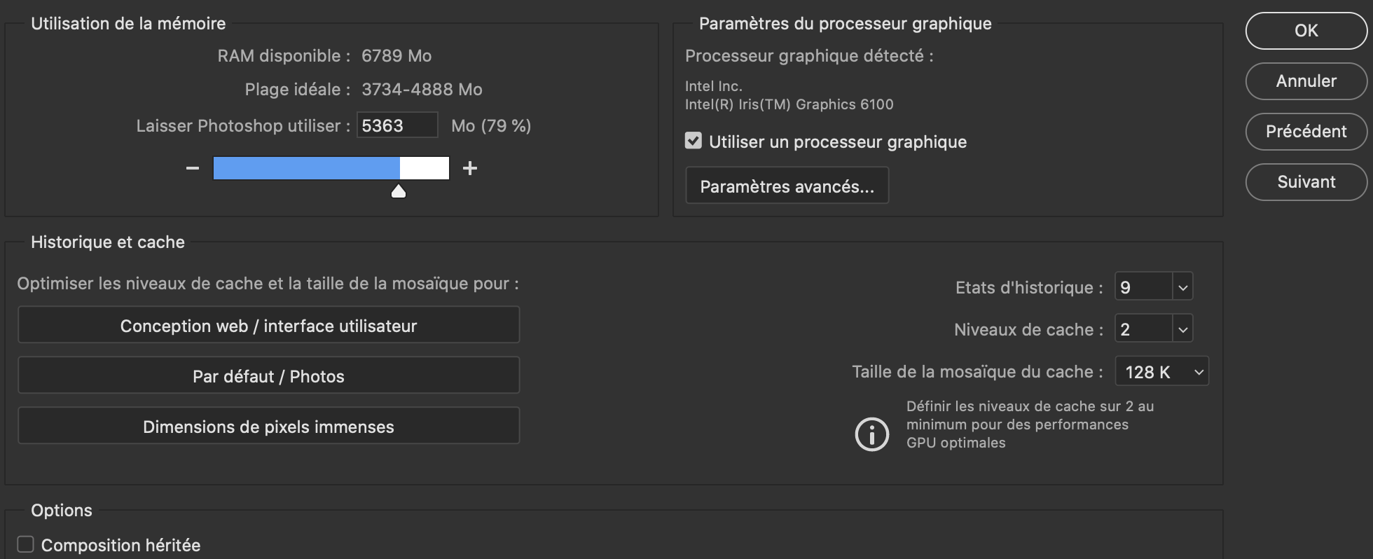 Problem "not enough memory ram" 2020 Adobe Support Community 11109109