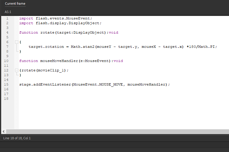 Follow Cursor Animation - Adobe Community - 11110152