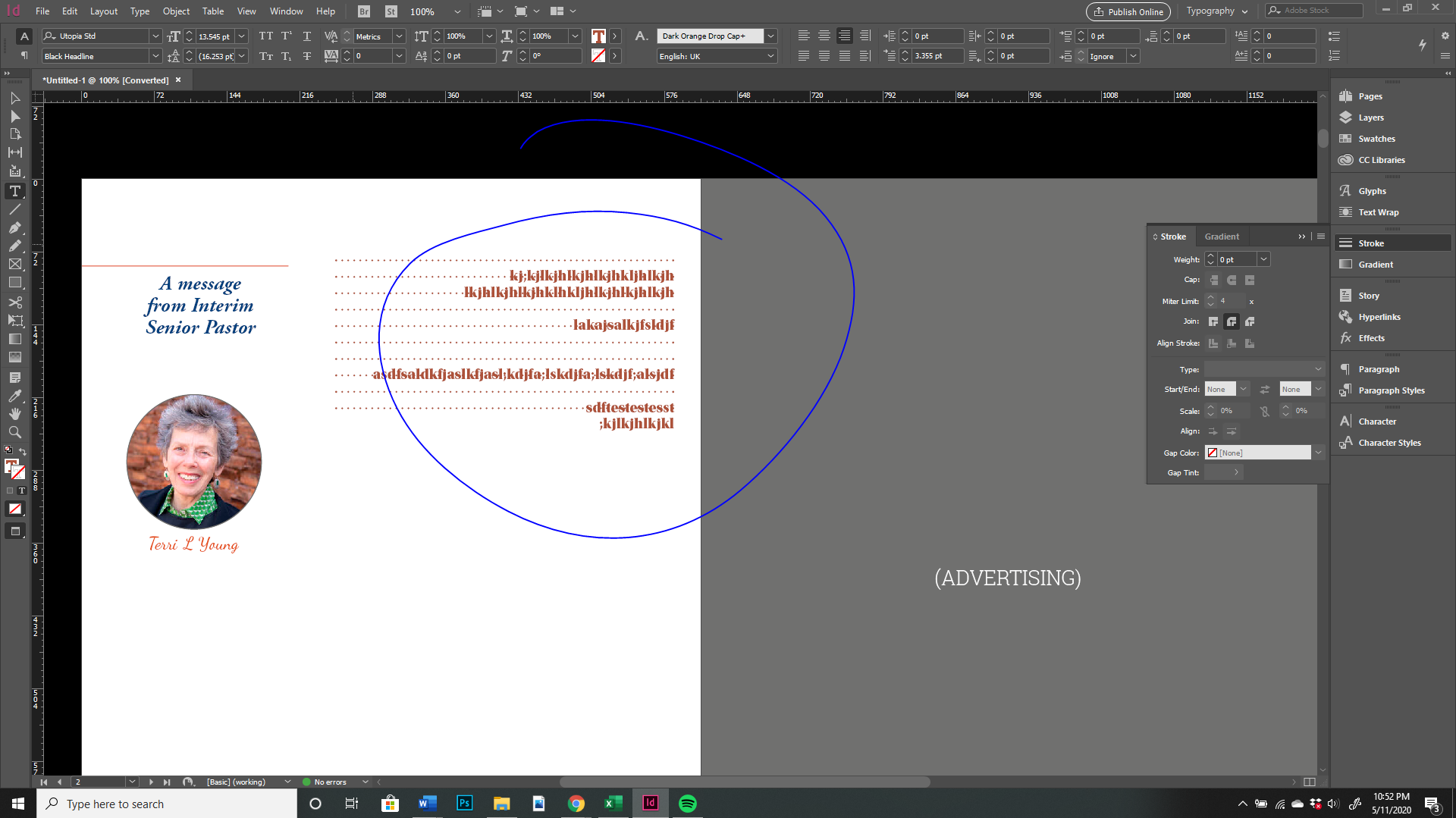 Solved Dots Appearing in Text Adobe Support Community 11124036