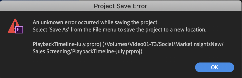 Error Using "Save As": Use 'Save As' From The Fil... - Adobe Community ...