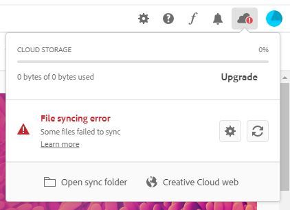 cloud Storage error.JPG