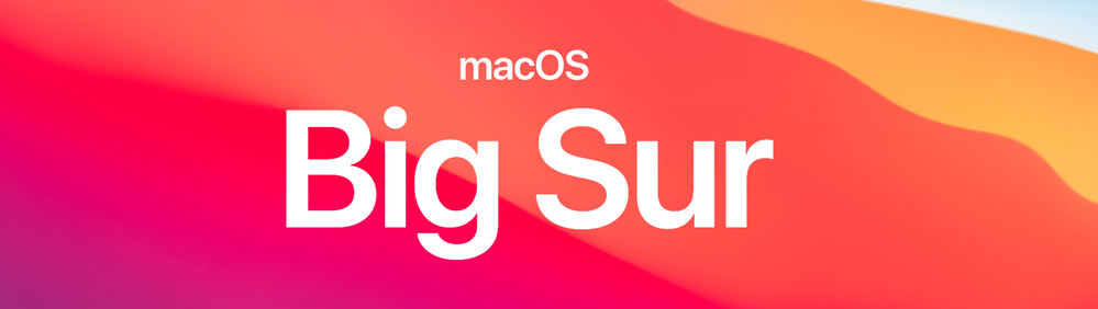 macOS Big Sur (version 11)